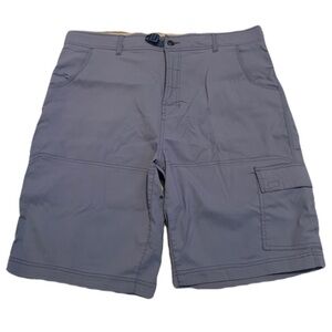 💜 Gerry Men's Grey/Blue Cargo Shorts - Size 38